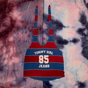 Vintage Tommy Hilfiger Halter Neck Tie Top